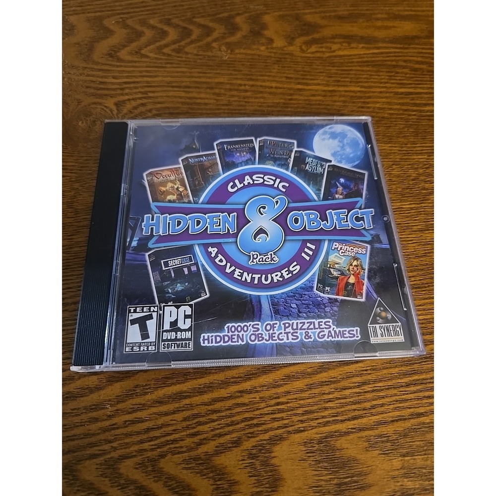 Classic Adventures III Hidden Object 8 Pack‎ PC Game